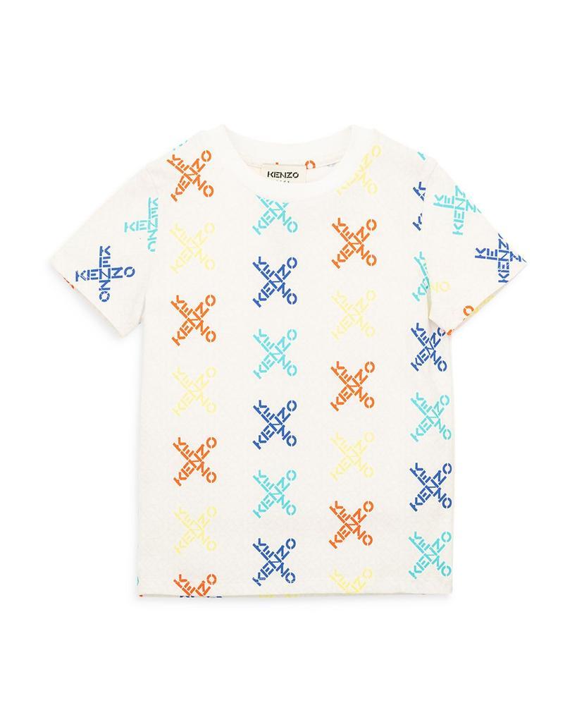 商品Kenzo|Boys' Short Sleeve X's Logo Tee - Little Kid, Big Kid,价格¥623-¥667,第1张图片