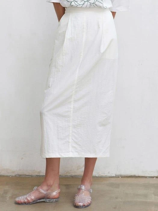 商品NICK&NICOLE|Pintuck Bermuda Skirt,价格¥668,第2张图片详细描述