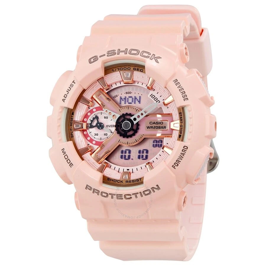商品Casio|G-Shock Digital Dial Pink Resin Ladies Watch GMAS110MP-4A1,价格¥573,第1张图片