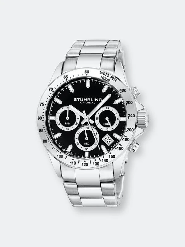 商品Stuhrling Original|Ultima Quartz 42mm Chronograph,价格¥718,第1张图片