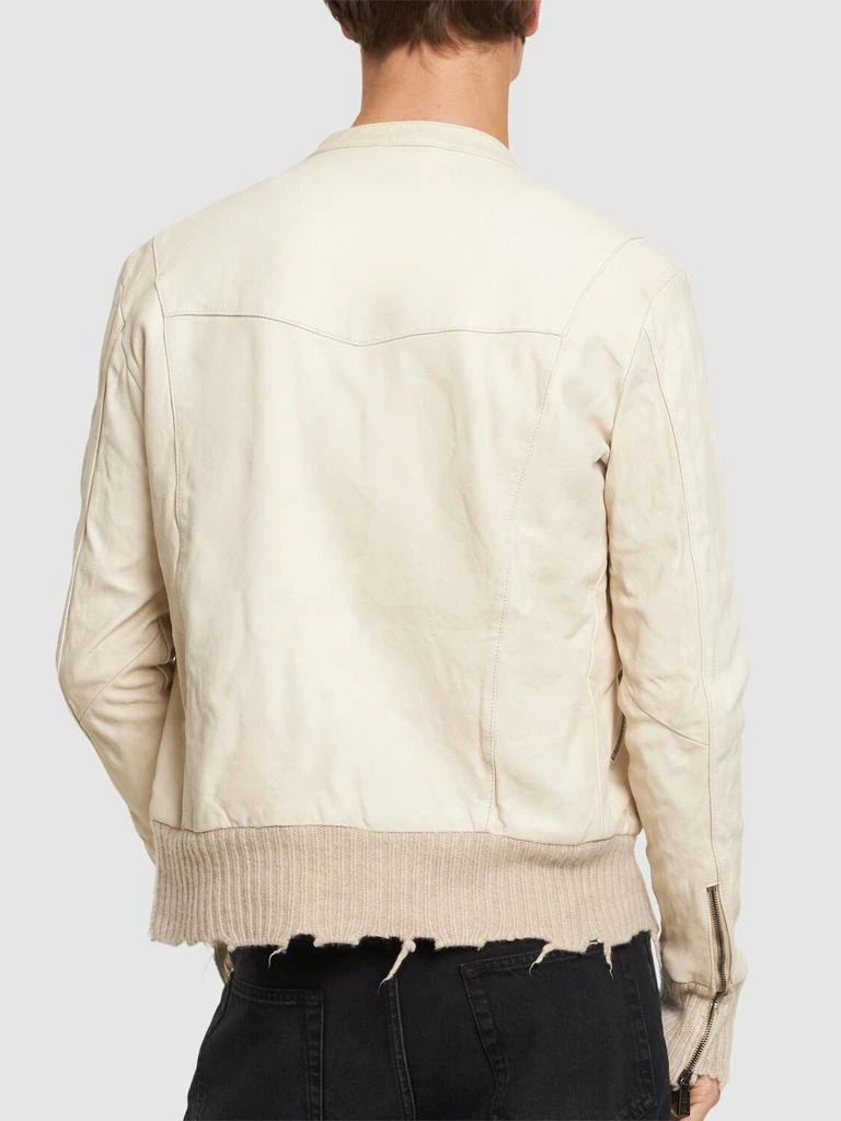 商品GIORGIO BRATO|Leather Bomber Jacket,价格¥3210,第2张图片详细描述