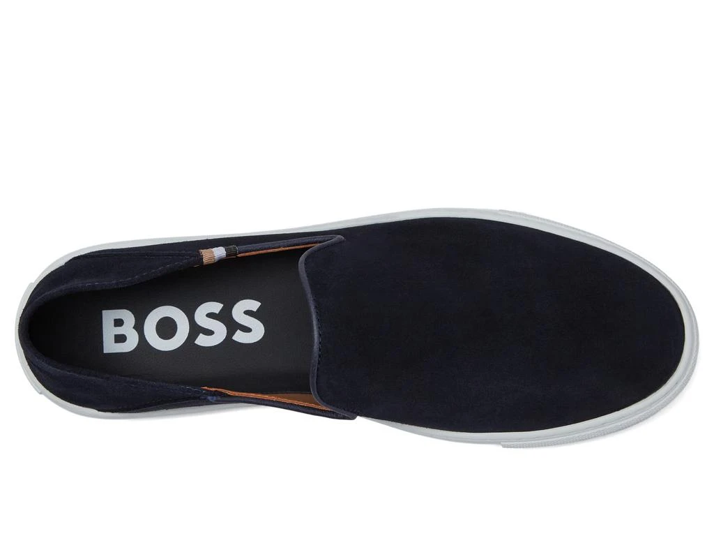 商品Hugo Boss|Rey Suede Slip-On Loafers with Rubber Sole,价格¥1026,第2张图片详细描述