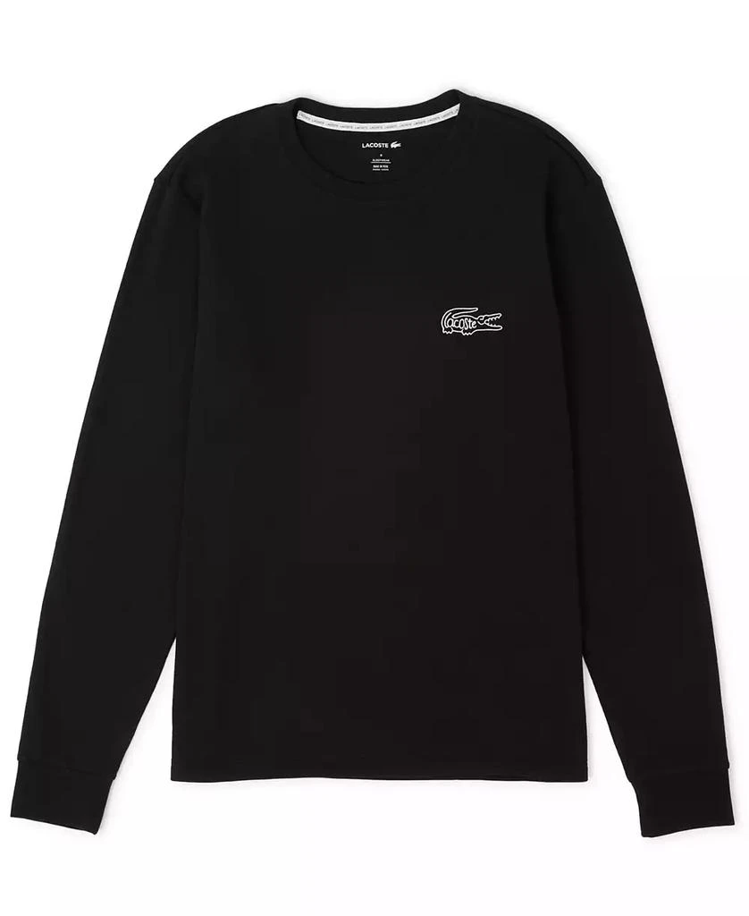 商品Lacoste|Men's Small Croc Thermal Long Sleeve T-Shirt,价格¥243,第1张图片