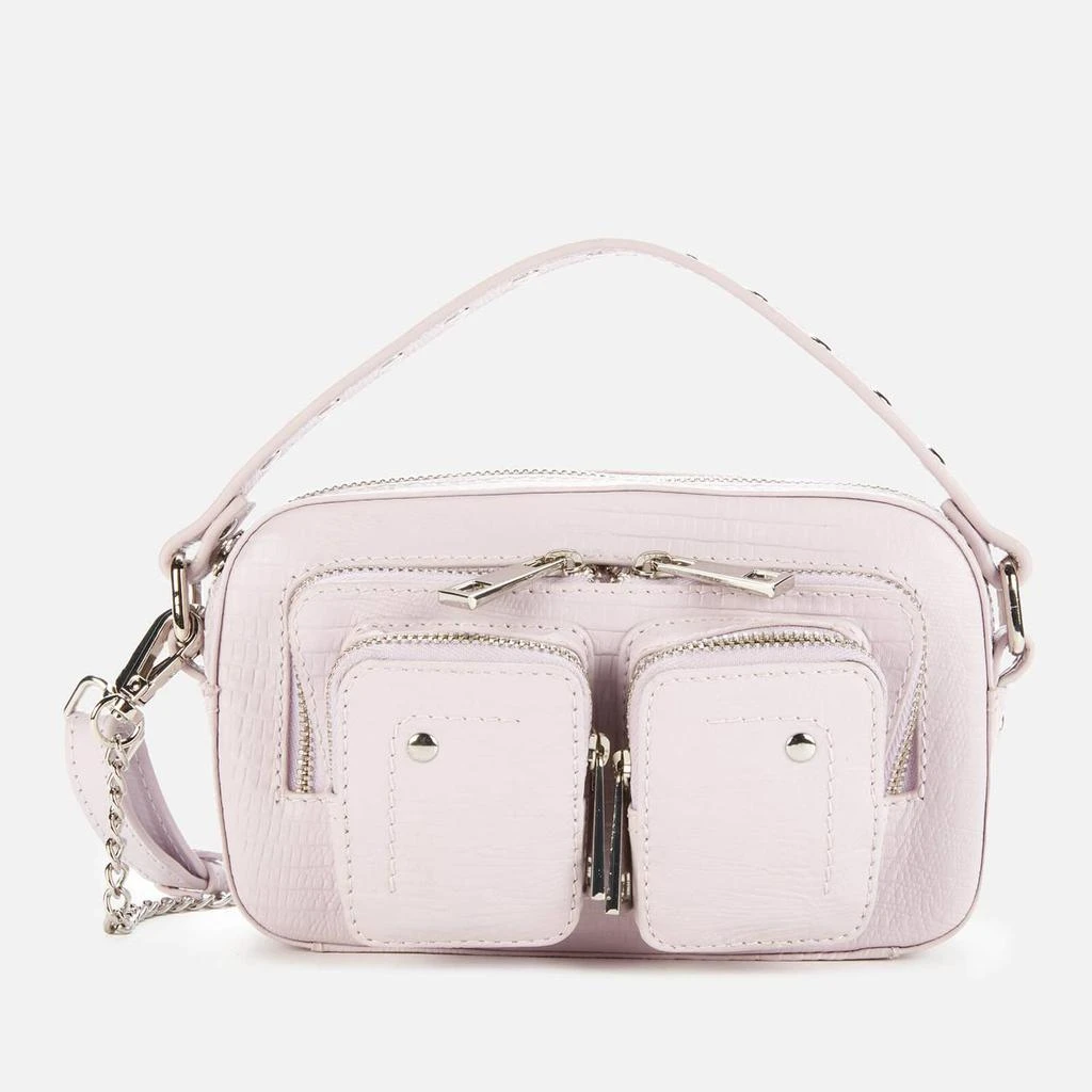 商品Nunoo|Núnoo Women's Helena Lizard Shoulder Bag - lavender,价格¥561,第1张图片