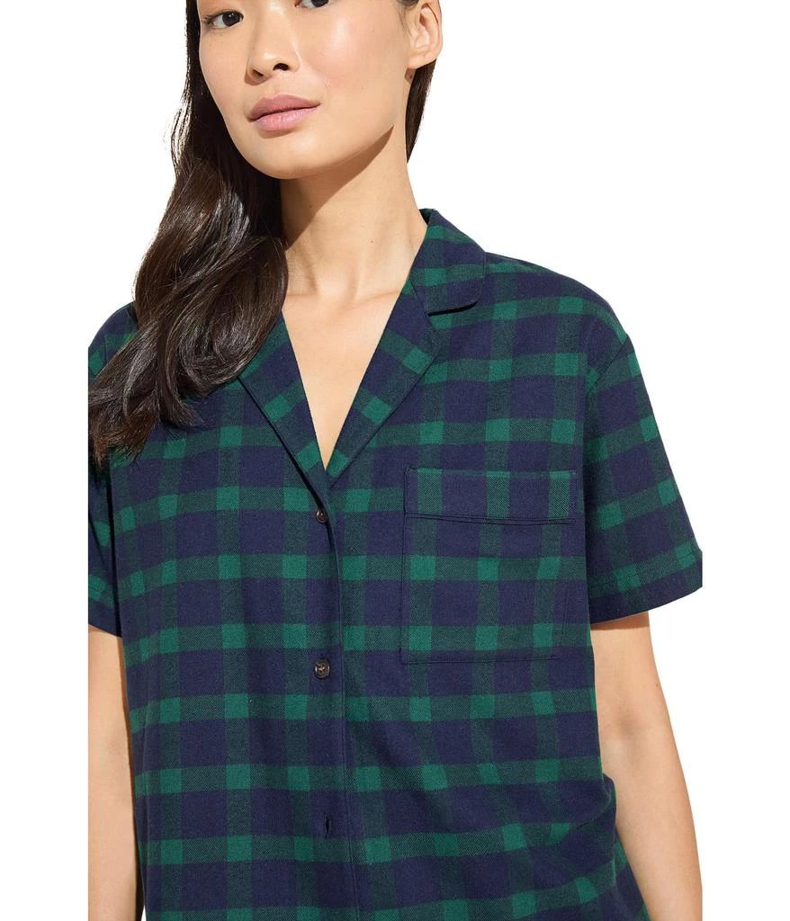 商品Eberjey|Flannel Short PJ Set,价格¥694,第3张图片详细描述