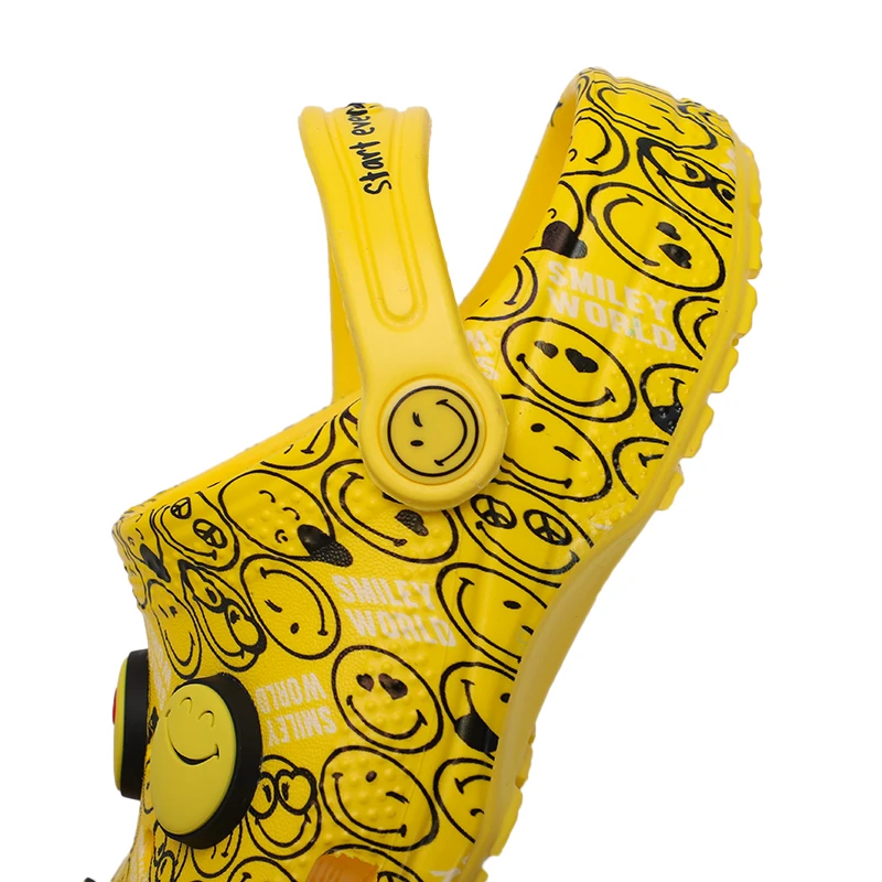 Classic smiley clog k 经典笑脸小克骆格 儿童休闲凉鞋拖鞋洞洞鞋 商品