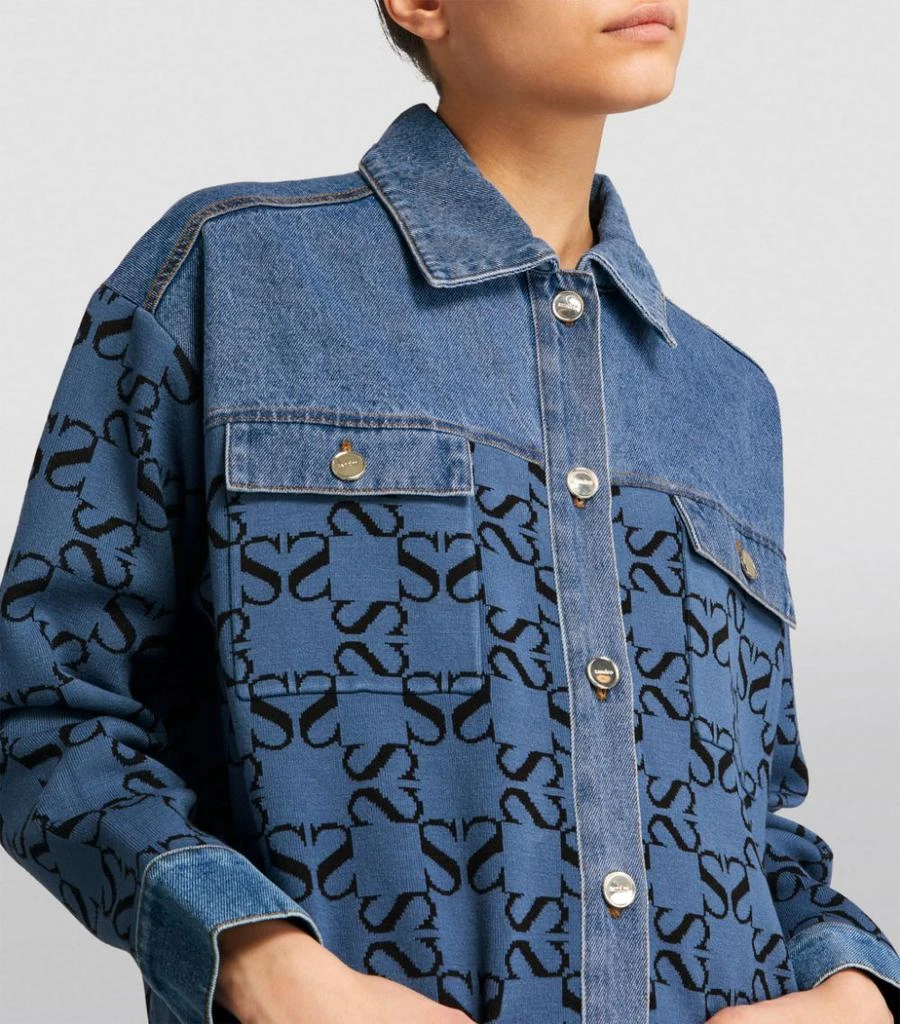 Denim-Trim Augustin Cardigan 商品