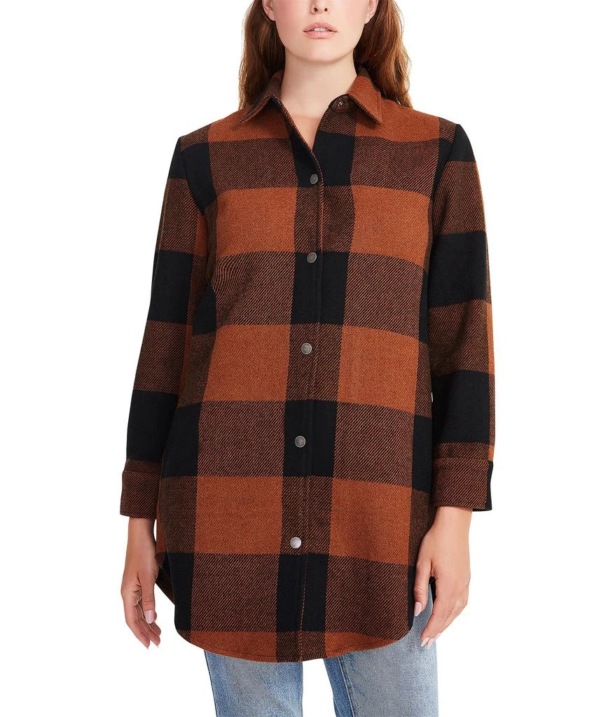 商品BB Dakota|Eldridge Buffalo Plaid Coat,价格¥589,第1张图片