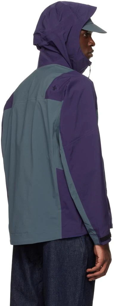 商品Goldwin|Gray & Purple All Weather Jacket,价格¥3611,第3张图片详细描述
