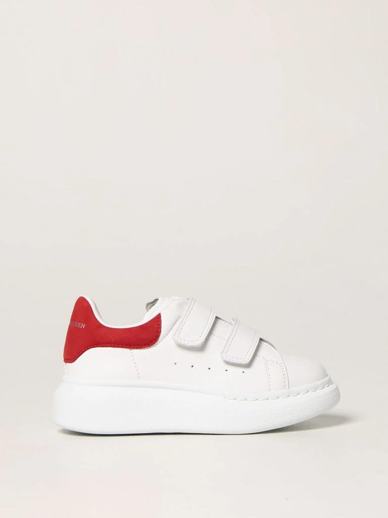 商品Alexander McQueen|Alexander McQueen leather sneakers,价格¥1877,第1张图片