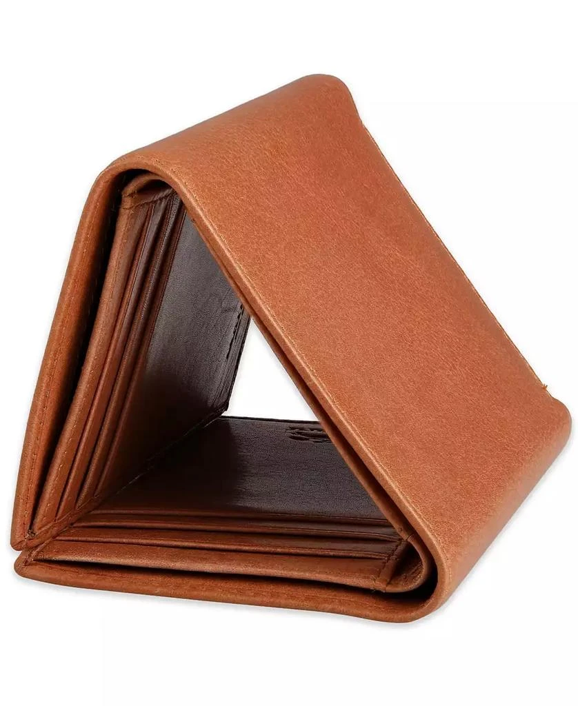商品Mancini Leather Goods|Men's Bellagio Collection Trifold Wallet,价格¥333,第5张图片详细描述