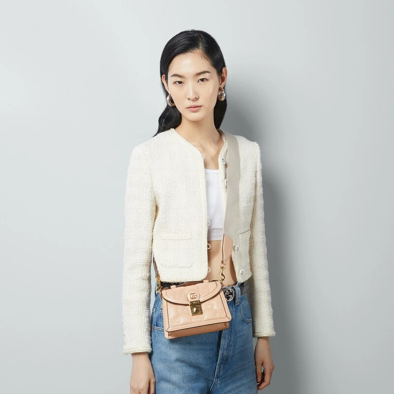 商品Gucci|Gucci 女士斜挎包 724499UM8HG5943 花色,价格¥19594,第5张图片详细描述
