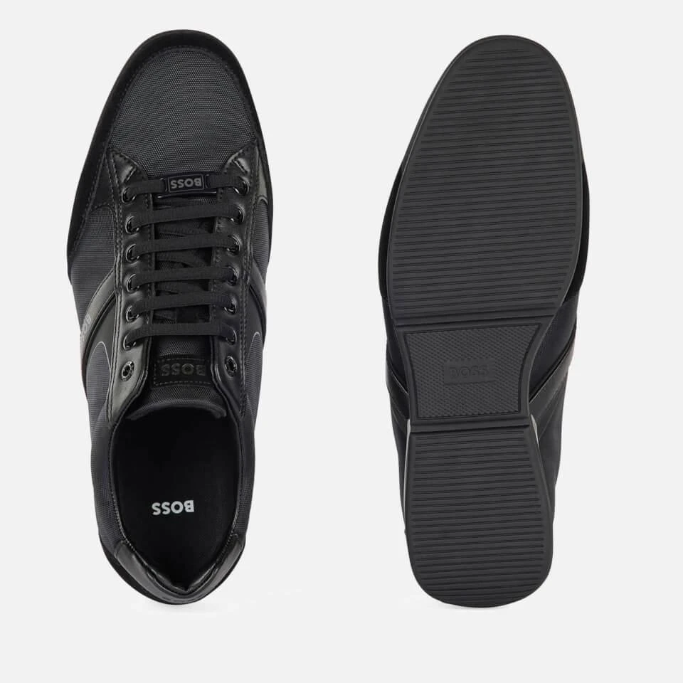 商品Hugo Boss|BOSS MEN'S SATURN LOW PROFILE TRAINERS - BLACK,价格¥1009,第4张图片详细描述