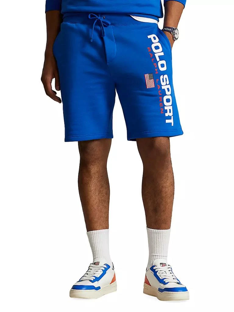 商品Ralph Lauren|Logo Sport Fleece Shorts,价格¥726,第3张图片详细描述