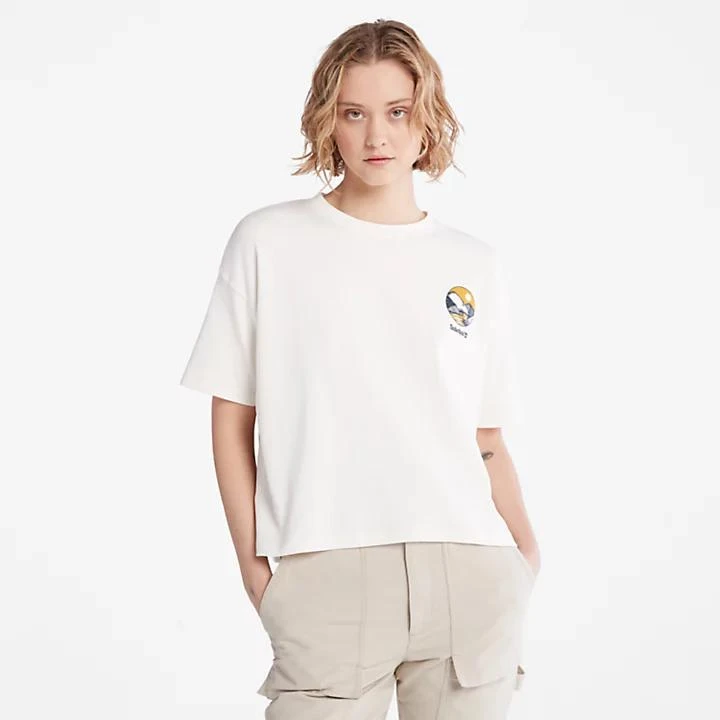 商品Timberland|TimberFresh™ Graphic T-Shirt for Women in White,价格¥258,第1张图片