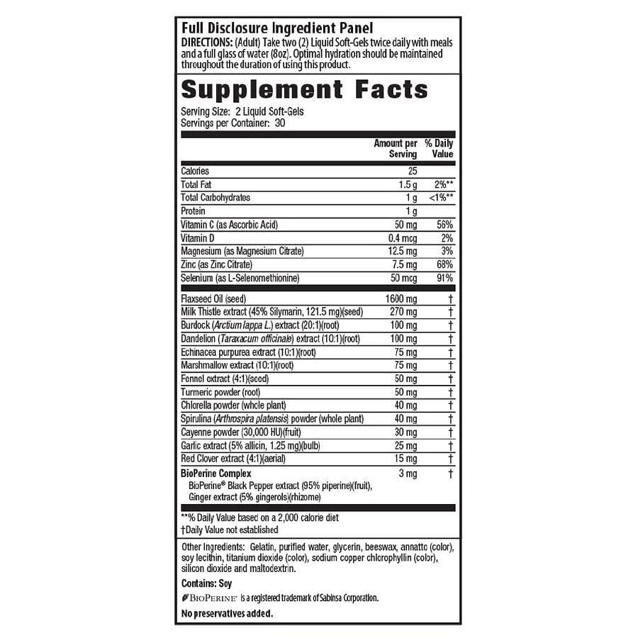 商品Irwin Naturals|Irwin Naturals 肝脏排毒/血液清洁胶囊,价格¥123,第2张图片详细描述