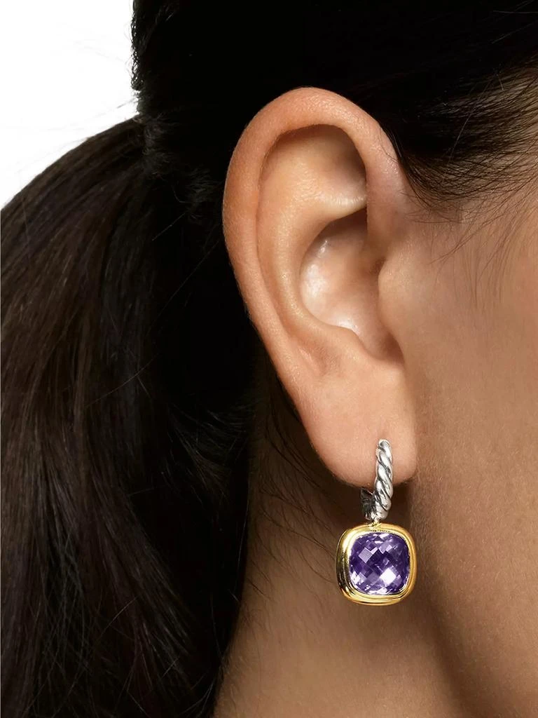 商品David Yurman|Albion Drop Earrings in Sterling Silver,价格¥10761,第2张图片详细描述