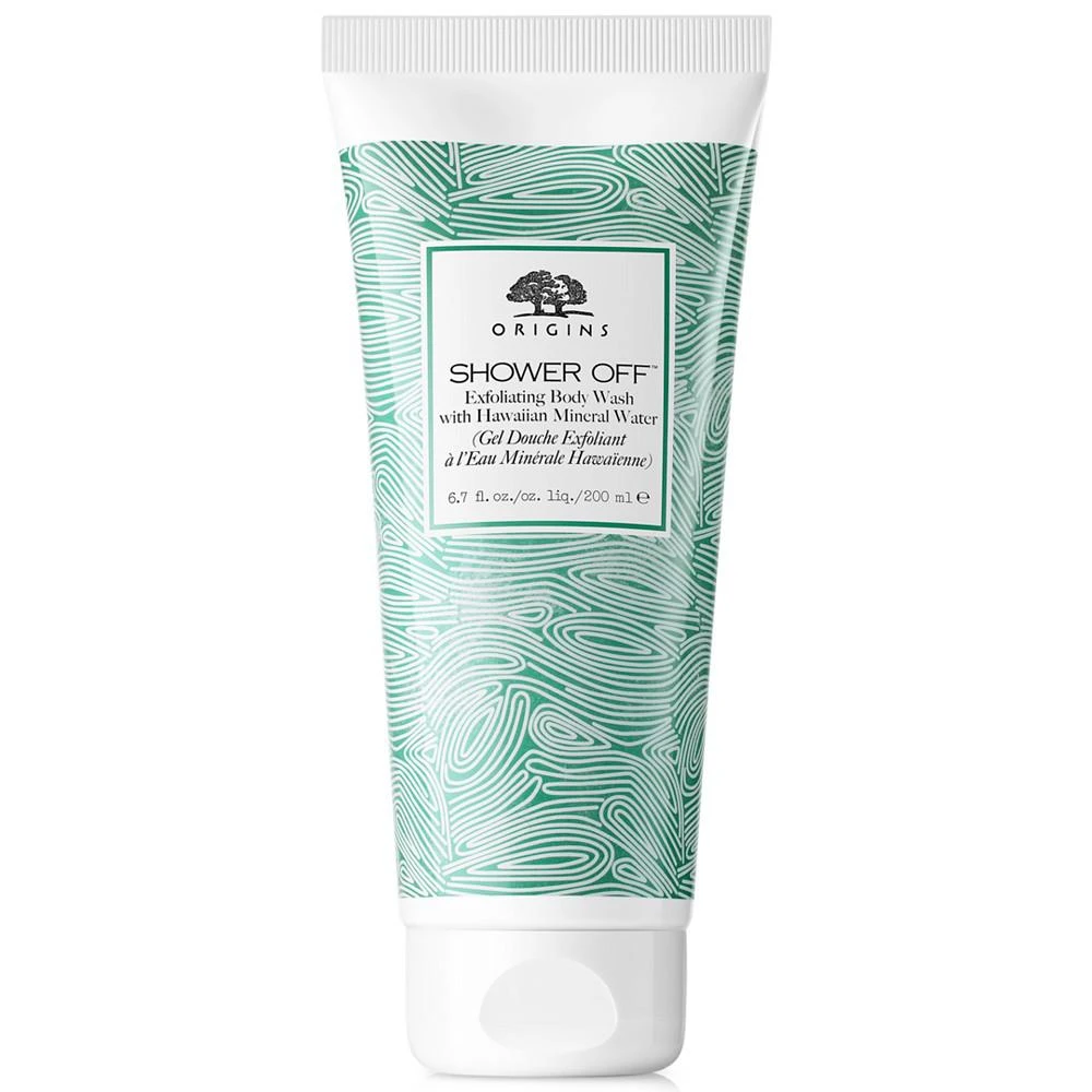 商品Origins|Shower Off Exfoliating Body Wash with Hawaiian Mineral Water, 6.7 oz,价格¥195,第1张图片