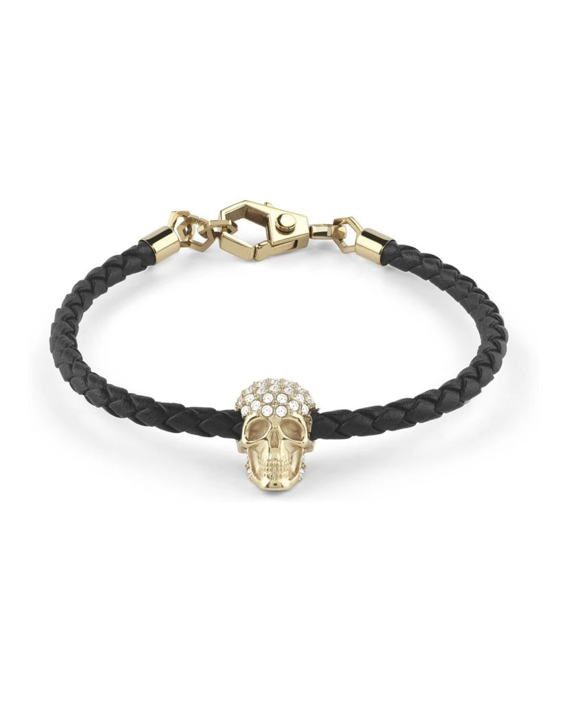 商品Philipp Plein|Plein Enigma Crystal Calf Leather Bracelet,价格¥1027,第1张图片