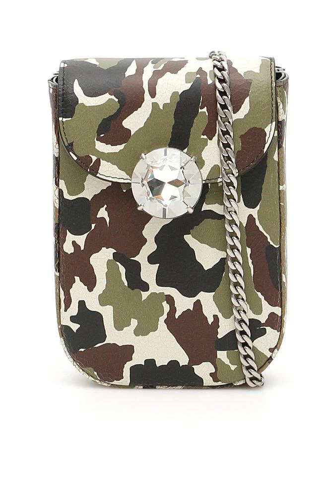 商品Miu Miu|Miu Miu Camouflage Printed Shoulder Bag,价格¥3998,第1张图片