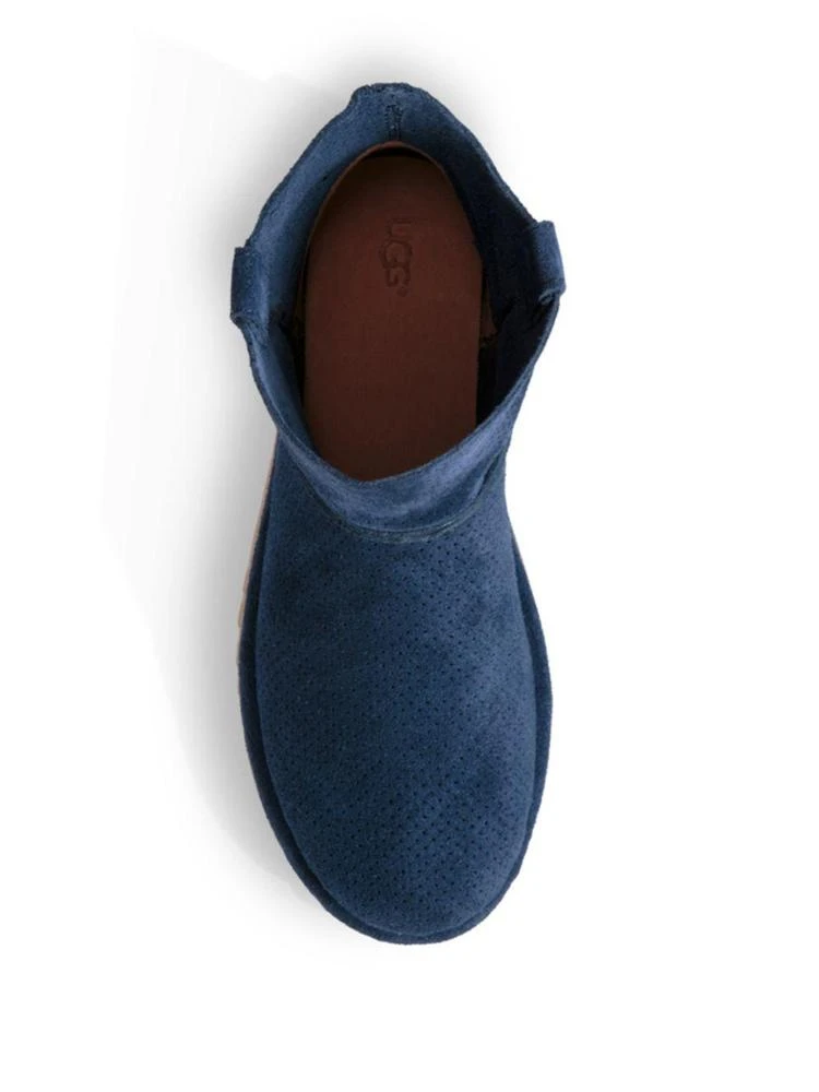 商品UGG|Classic Unlined Mini Perforated Suede Booties,价格¥360,第4张图片详细描述