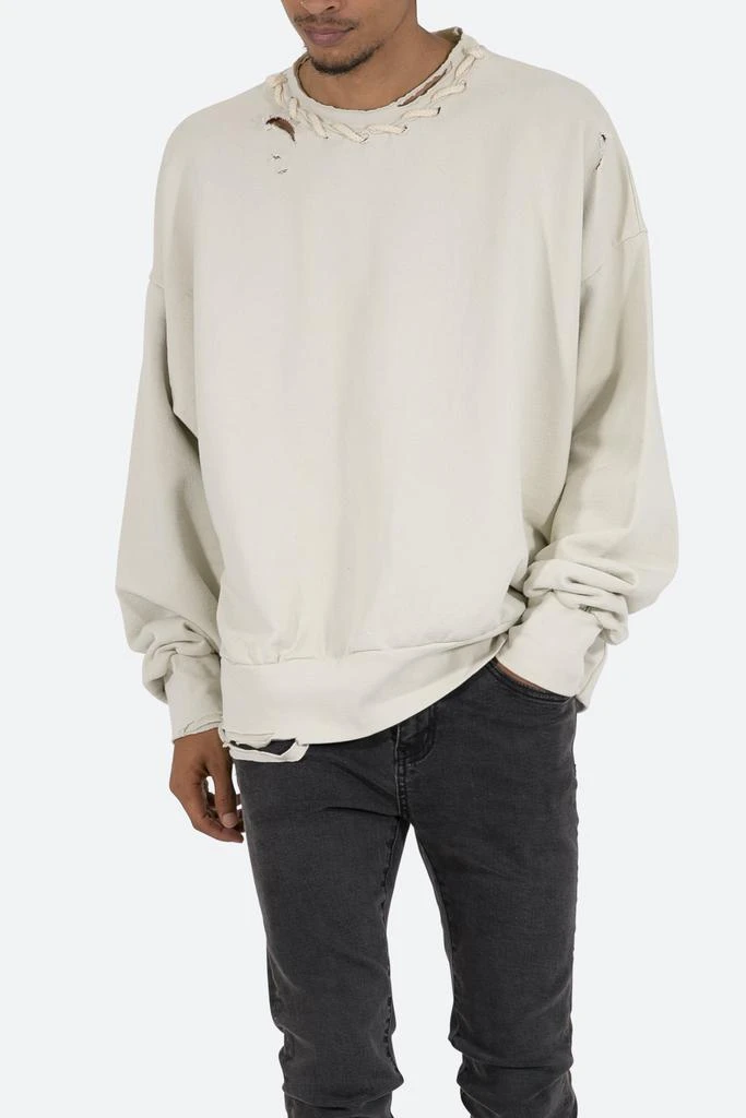 Threaded Collar Crewneck - Off White 商品