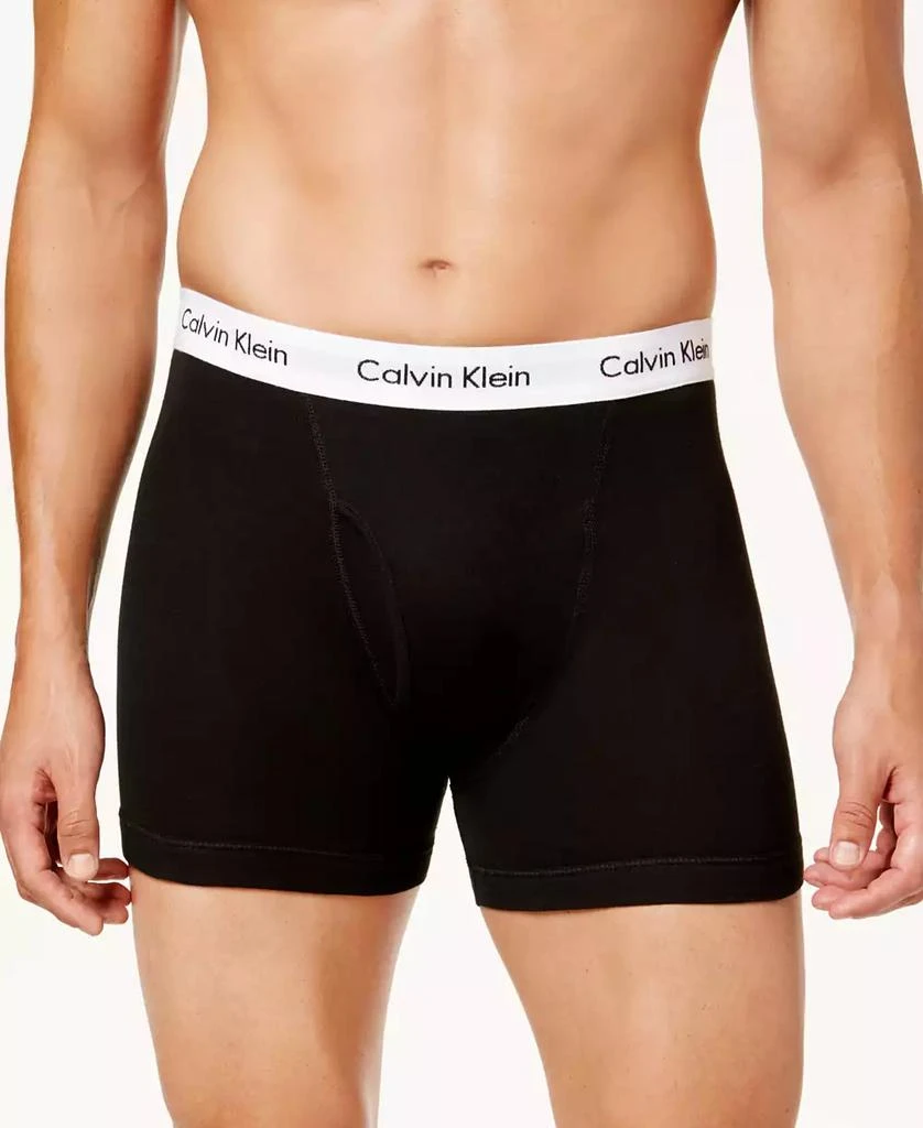 商品Calvin Klein|男士经典纯棉四角裤5件套,价格¥518,第4张图片详细描述