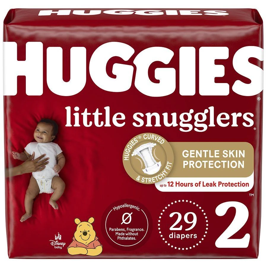 商品Huggies|Baby Diapers Unscented, Size 2 (12-18 lbs),价格¥86,第1张图片详细描述