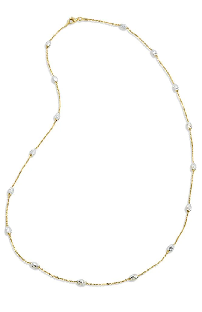 商品Savvy Cie Jewels|18k Gold Vermeil two-tone 24",价格¥263,第1张图片