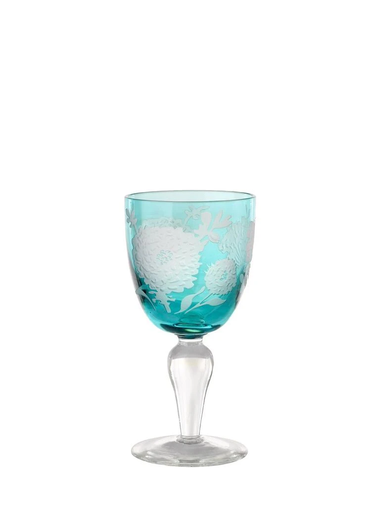 商品POLSPOTTEN|Set Of 6 Peony Multi-color Wine Glasses,价格¥1242,第2张图片详细描述