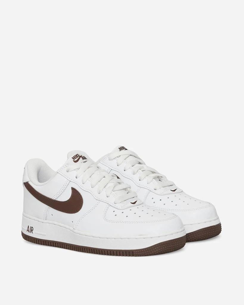 商品NIKE|Air Force 1 Low Retro Sneakers White / Chocolate,价格¥1111,第2张图片详细描述