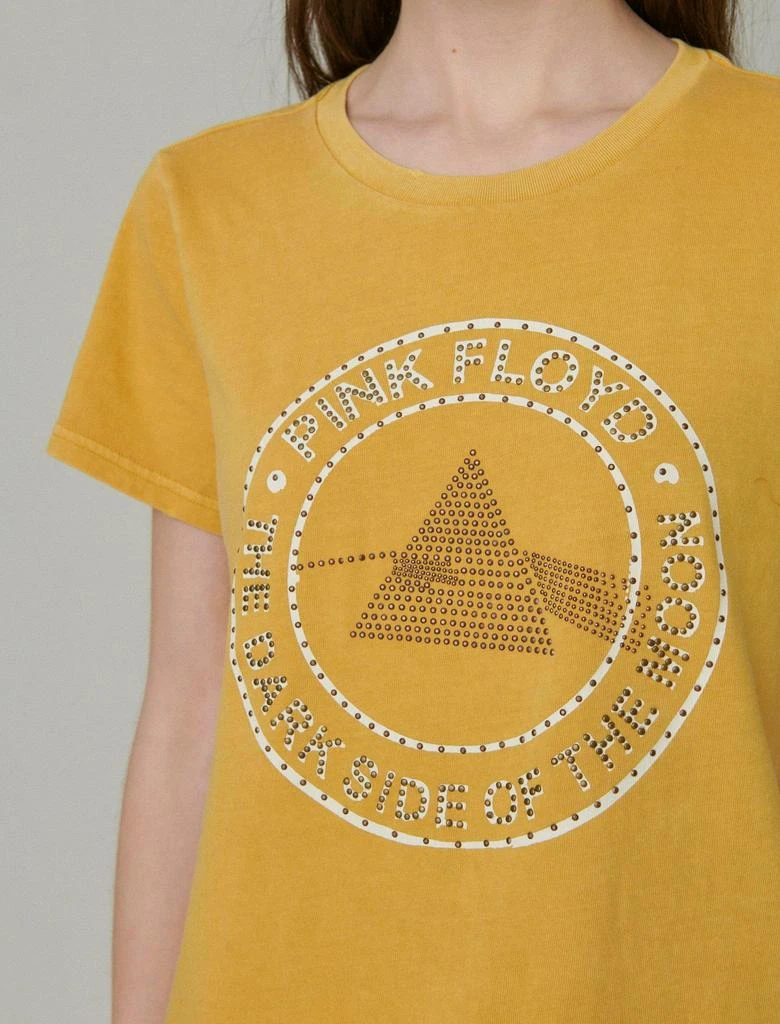 商品Lucky Brand|Lucky Brand Women's Pink Floyd Classic Crew Tee,价格¥79,第4张图片详细描述