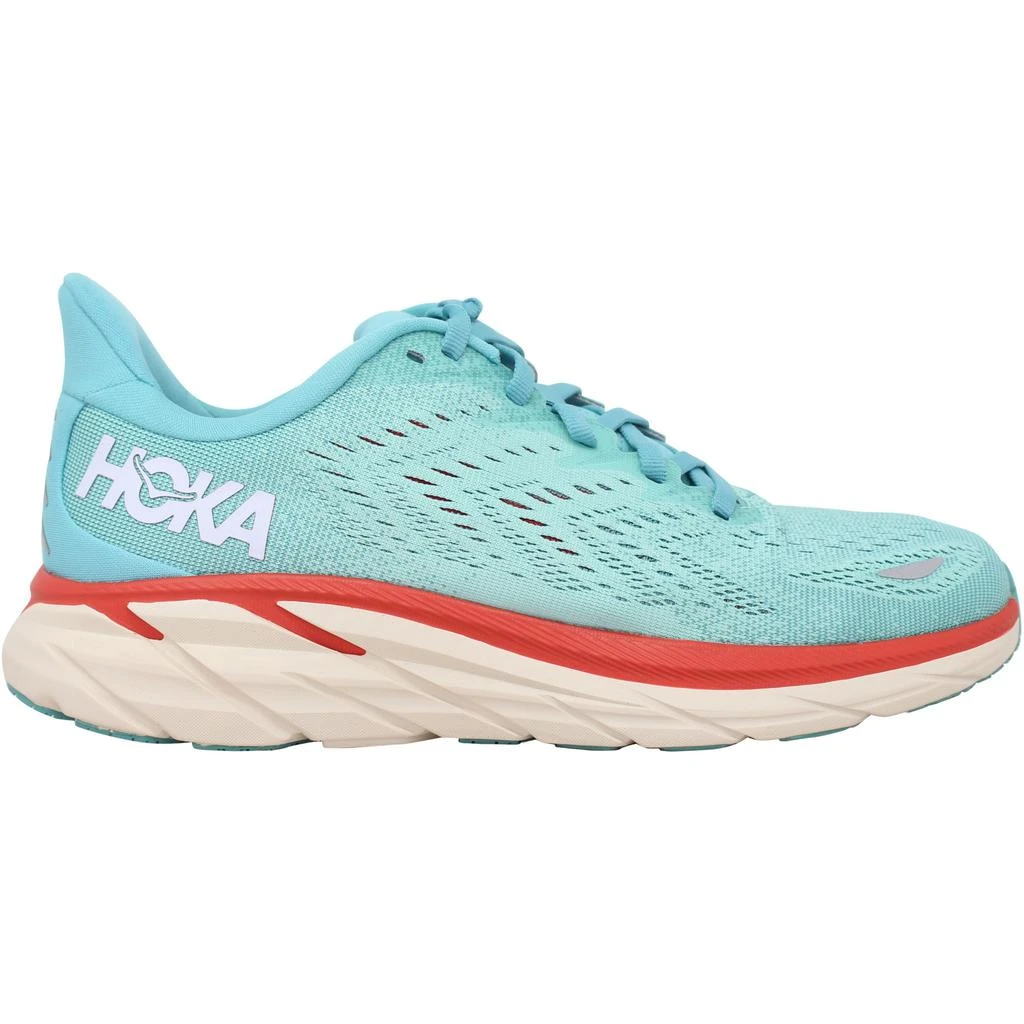 商品Hoka One One|Hoka Clifton 8 Blue/Red-White  1119394/AEBL Women's,价格¥831,第1张图片