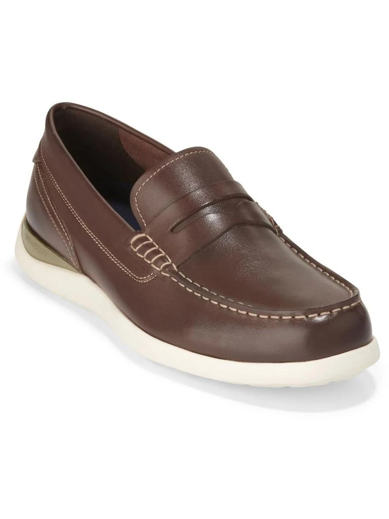 商品Cole Haan|GRAND ALANTIC Mens Leather Loafers,价格¥1478,第1张图片