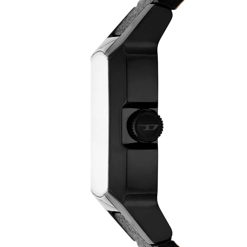 商品Diesel|Cliffhanger Leather Watch - DZ2000,价格¥1363,第2张图片详细描述