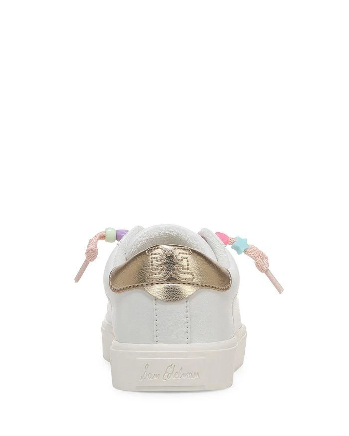 商品Sam Edelman|Girls' Ethyl Kid Beaded Sneakers - Toddler, Little Kid, Big Kid,价格¥514,第4张图片详细描述
