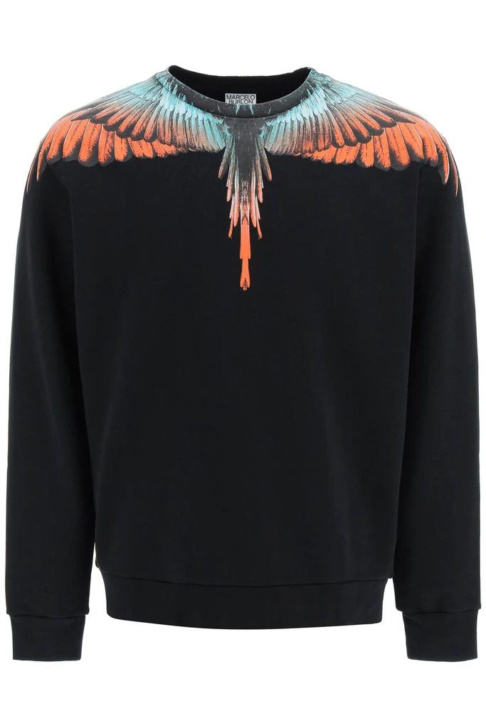 商品Marcelo Burlon|Marcelo burlon icon wings sweatshirt,价格¥1236,第1张图片