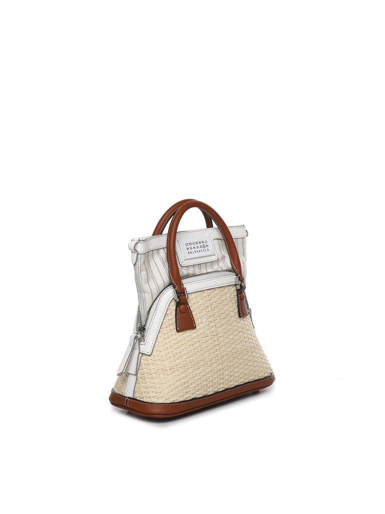 商品MAISON MARGIELA|Maison Margiela Shoulder Bag In Straw,价格¥11531,第4张图片详细描述