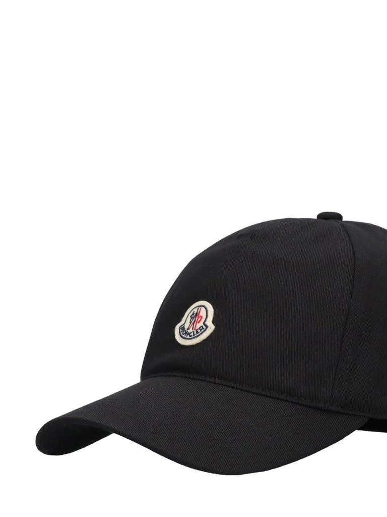 商品Moncler|Logo Cotton Baseball Cap,价格¥1491,第3张图片详细描述