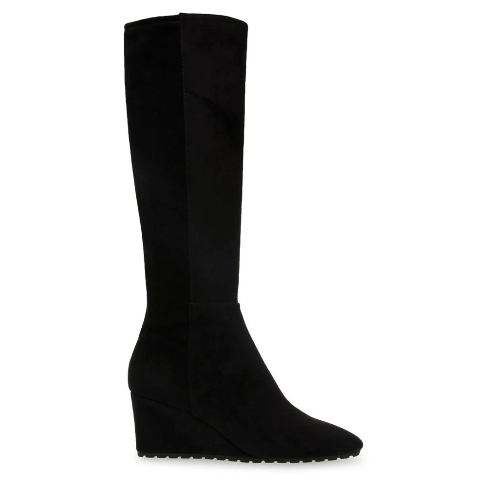 商品Anne Klein|Women's Valonia Wedge Heel Knee High Boots,价格¥223,第2张图片详细描述