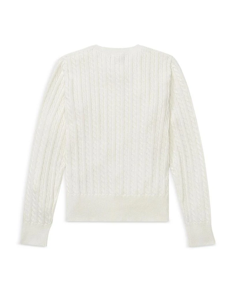 商品Ralph Lauren|赵露思同款女大童纯棉针织开衫,价格¥440,第2张图片详细描述