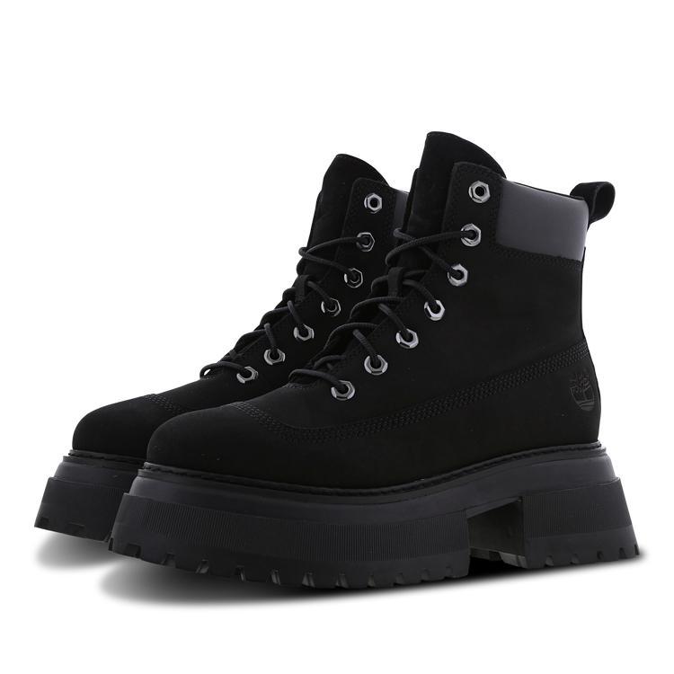 商品Timberland|Timberland Sky 6 In Lace Up Black - Women Boots,价格¥1155,第4张图片详细描述