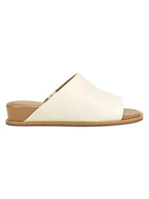 商品Aerosoles|Yorketown Leather Wedge Sandals,价格¥395,第1张图片