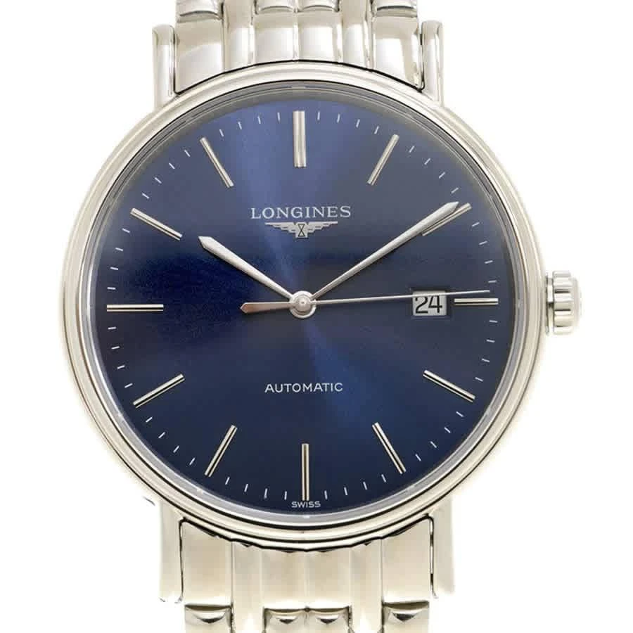 商品Longines|Longines Presence Automatic Blue Dial Mens Watch L49224926,价格¥8531,第2张图片详细描述