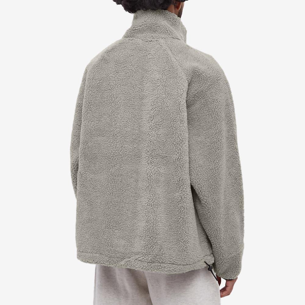 商品Essentials|Fear of God ESSENTIALS Polar Fleece Zip Jacket - Dark Oatmeal,价格¥959,第5张图片详细描述