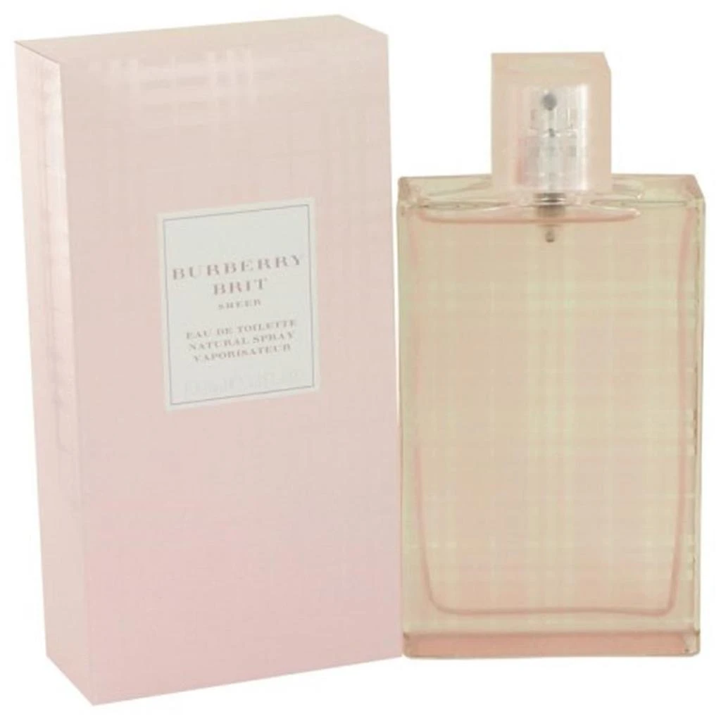 商品Burberry|441787 Brit Sheer Eau De Toilette Spray, 3.4 oz,价格¥356,第1张图片