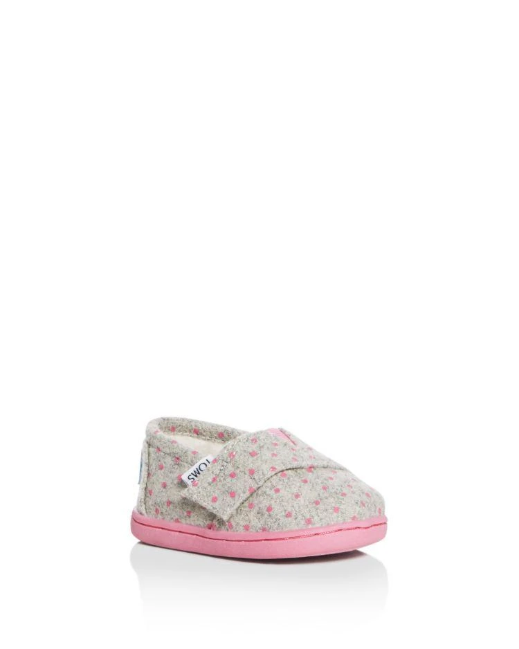 商品TOMS|TOMS Girls' Seasonal Classic Polka Dot Flats - Baby, Walker,价格¥143,第1张图片