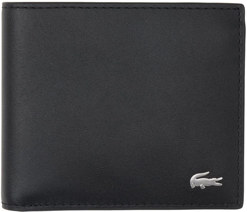 商品Lacoste|Black Bifold Wallet,价格¥441,第1张图片