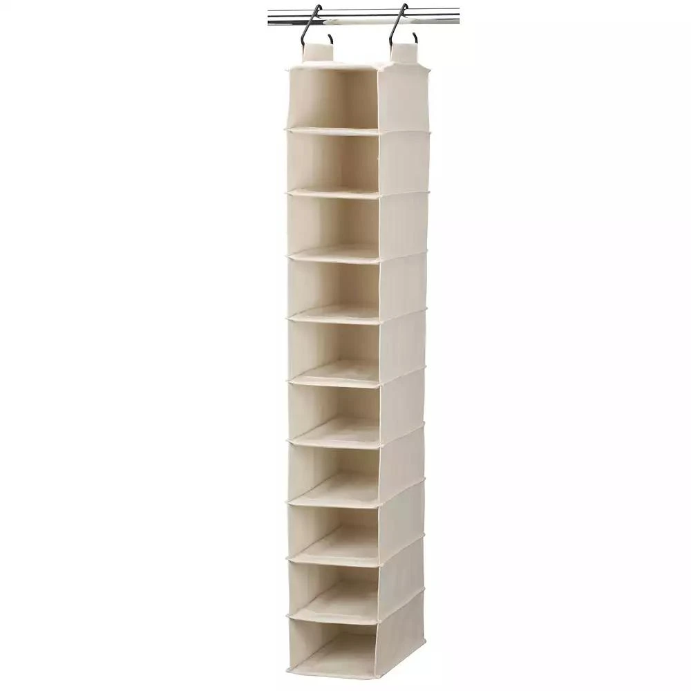 商品Household Essentials|Cedarline 10-Shelf Wide Hanging Shoe Organizer,价格¥628,第1张图片