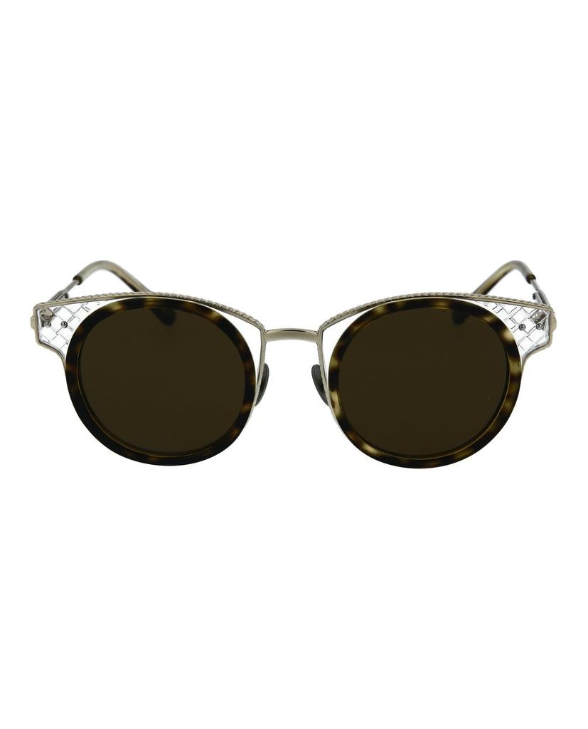 Round-Frame Acetate Sunglasses商品第1张图片规格展示